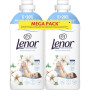 Кондиціонер для білизни Lenor Для чутливої шкіри Свіжість бавовни 2 х 1.239 л (8700216880824) Кондиціонер для білизни Lenor Для чутливої шкіри Свіжість бавовни 2 х 1.239 л (8700216880824)