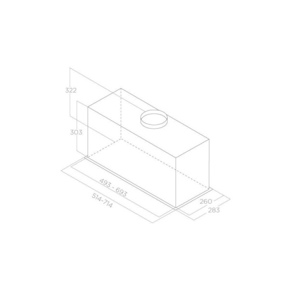 Витяжка кухонна Elica LANE IX/A/52