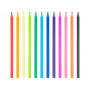 Олівці кольорові Kite Triangle пластикові, 12 кольорів (K24-049-3)