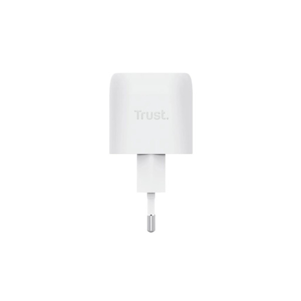 Зарядний пристрій Trust USB-C PD30W GaN white (25520_TRUST)