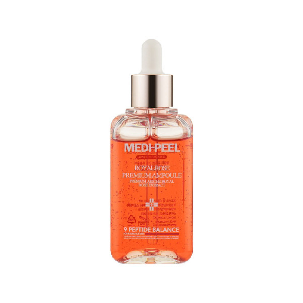 Сироватка для обличчя Medi-Peel Luxury Royal Rose Ampoule Антивікова з трояндою 100 мл (8809409348445)