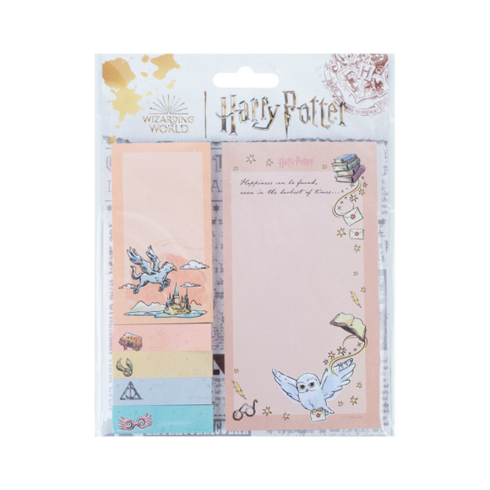 Папір для нотаток Kite з клейким шаром Harry Potter (HP23-299)