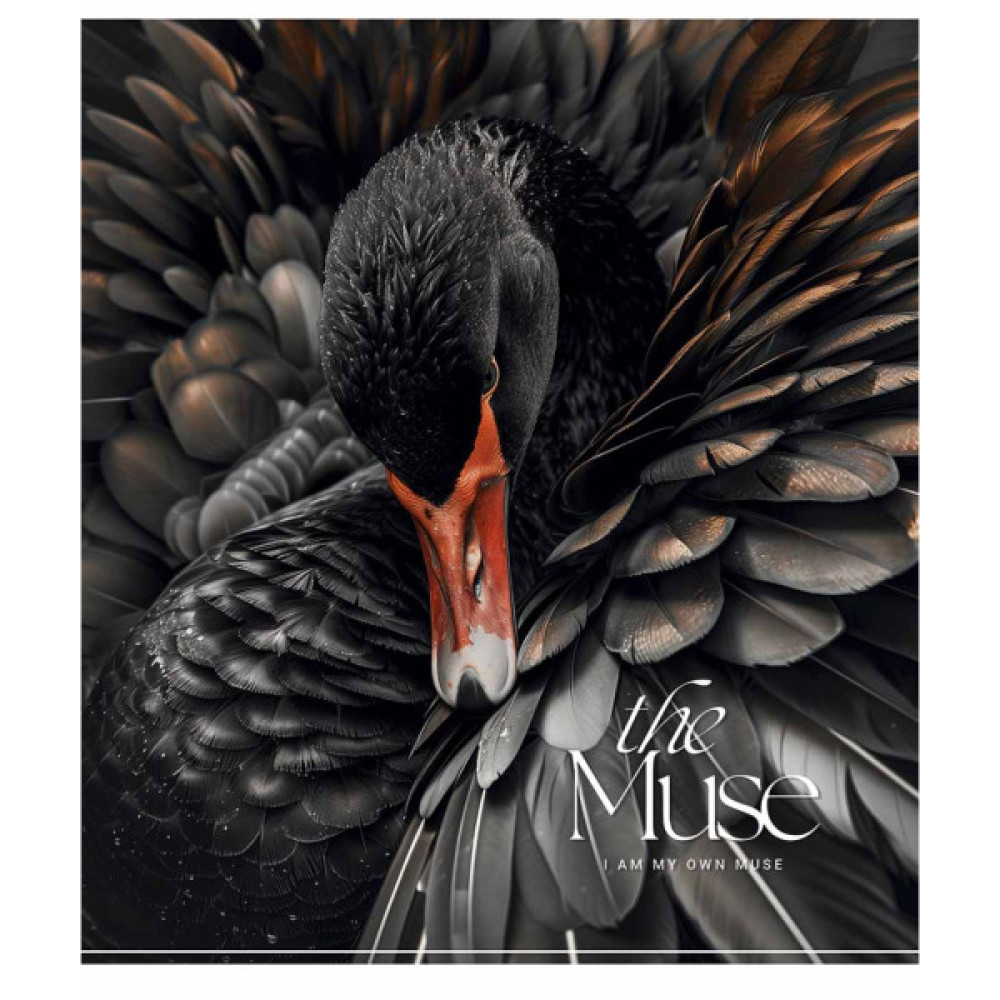 Зошит Школярик THE MUSE 48 аркушів лінія (048-3444L)