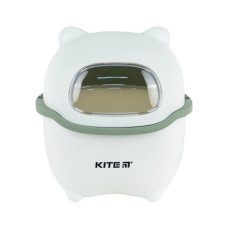 Кошик для паперів Kite Настільний контейнер для сміття, біло-зелений (K24-009-7)