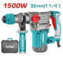 Перфоратор Total TH1153256 SDS-Plus, 1500Вт, 0-950об/хв, 5.5Дж, 0-4500 уд/хв (TH1153256)