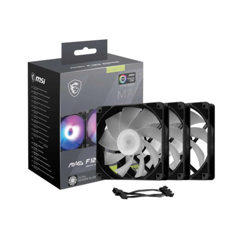 Кулер до корпусу MSI MAG F120 ARGB-3RB