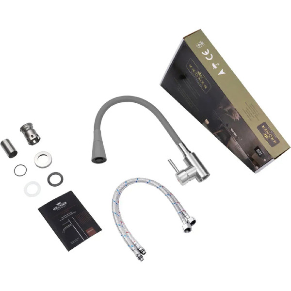 Змішувач Kroner Klassisch-ESG031GRA (CV035372)