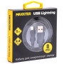 Дата кабель USB 2.0 AM to Lightning 2.0m Maxxter (UB-L-USB-02-2m) Дата кабель USB 2.0 AM to Lightning 2.0m Maxxter (UB-L-USB-02-2m)