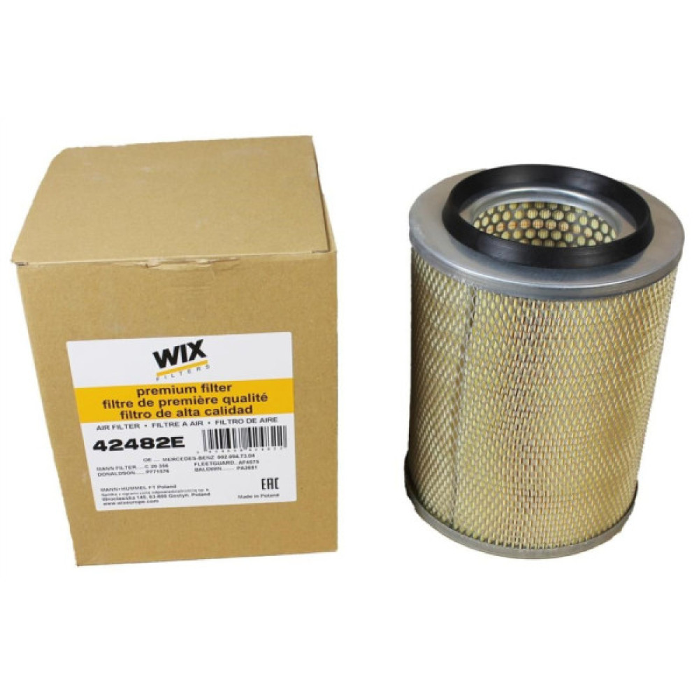 Повітряний фільтр для автомобіля Wixfiltron 42482E