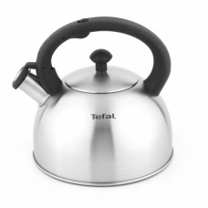 Чайник Tefal Duetto+ зі свистком 2.5 л чорний/сталевий (N4210310)