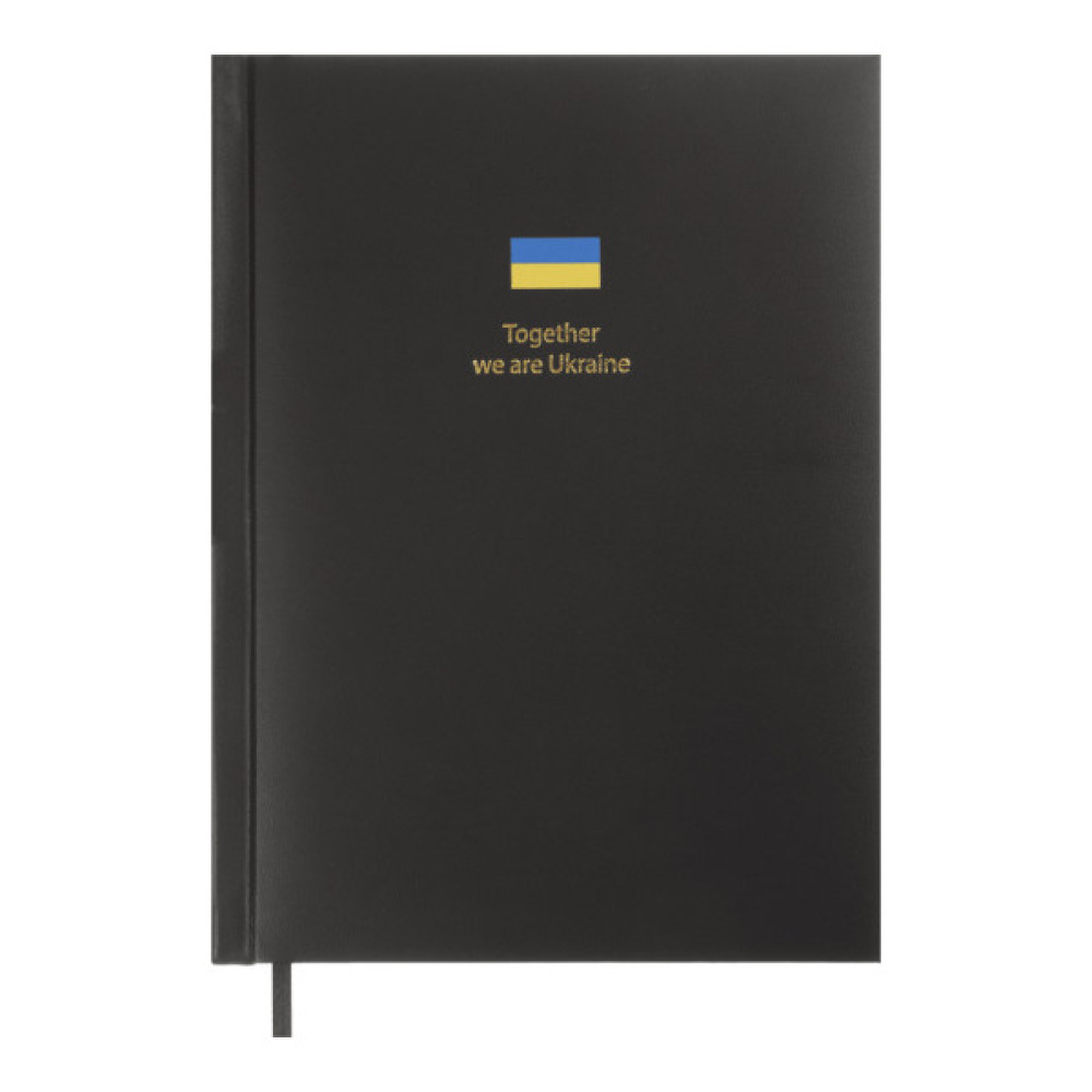 Тижневик Buromax датований 2025 BRAVE, А5 чорний (BM.21125-01)