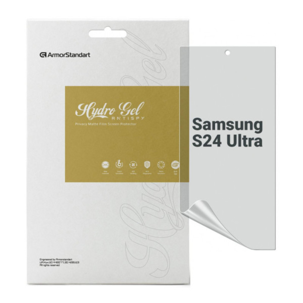Плівка захисна Armorstandart Anti-spy Samsung S24 Ultra (ARM72469) Плівка захисна Armorstandart Anti-spy Samsung S24 Ultra (ARM72469)