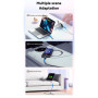 Дата кабель USB-C to USB-C 2.0m 100W white Essager (EXCTT1-WLA02-P) Дата кабель USB-C to USB-C 2.0m 100W white Essager (EXCTT1-WLA02-P)