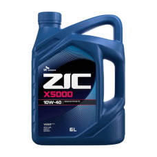 Моторна олива ZIC 10W-40 X5000 6л (172658)