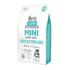 Сухий корм для собак Brit Care GF Mini Light & Sterilised 2 кг (8595602521067) Сухий корм для собак Brit Care GF Mini Light & Sterilised 2 кг (8595602521067)