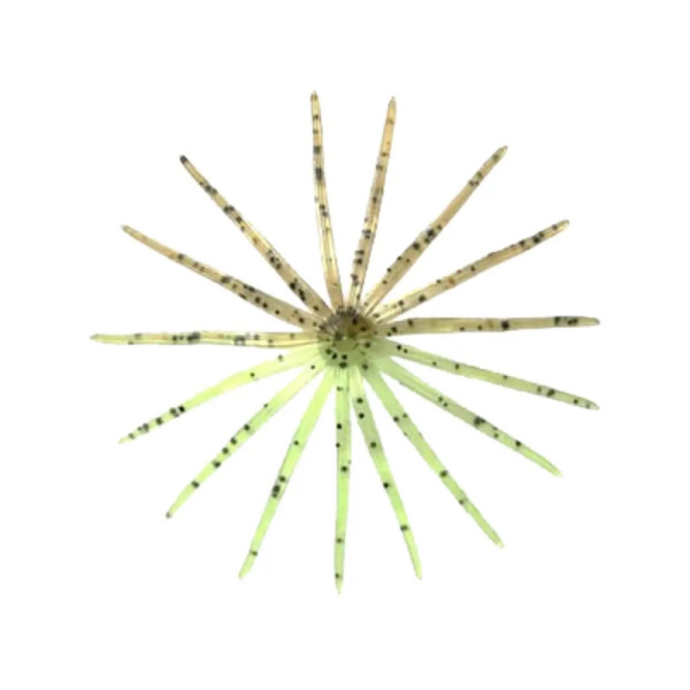 Силікон рибальський Keitech Little Spider 2" (8 шт/уп) PAL01 Chartreuse Red Flk (1551.11.75)