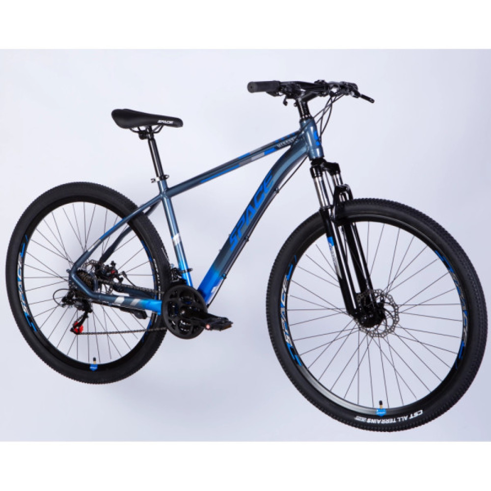 Велосипед Space 29" MERCURY DD FR рама-18" AL 2026 сіро-синій (OPS-SP-29-174)