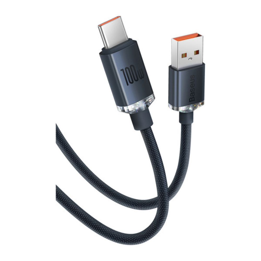 Дата кабель USB 2.0 AM to USB-C 1.2m 100W black Baseus (CAJY000401)