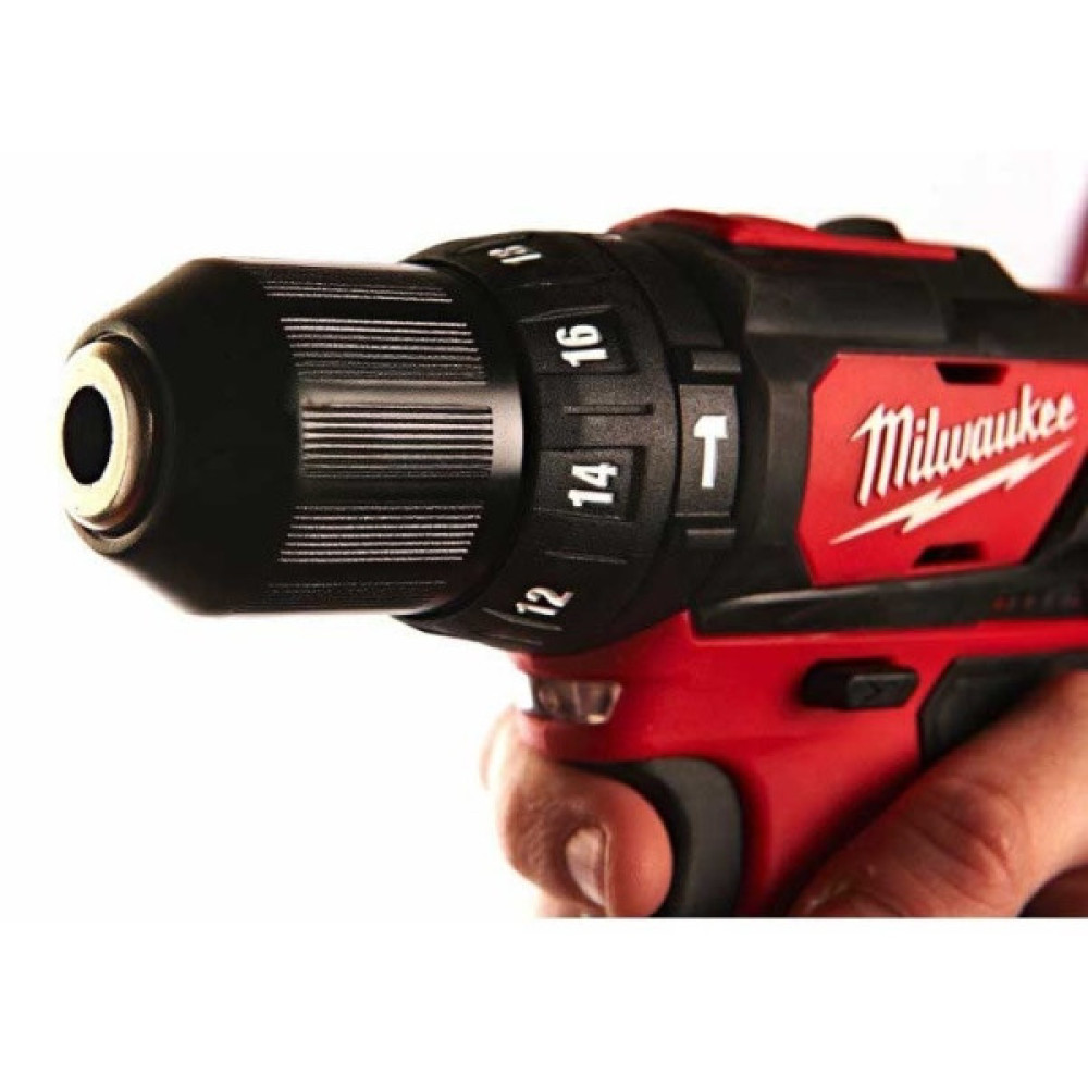 Шурупокрут-дриль ударний акумуляторний Milwaukee M12 BPD-0 12В 30Нм 0-1500об/хв 1.0кг без АКБ та ЗП