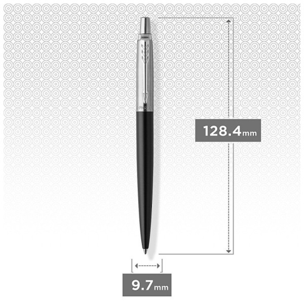 Ручка кулькова Parker JOTTER 17 Bond Street Black CT BP блістер (16 236)