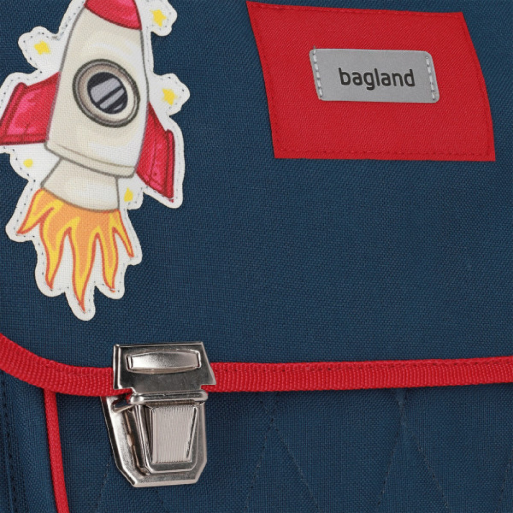 Портфель Bagland Sparkle 9л синій (0027166) (1131321187)