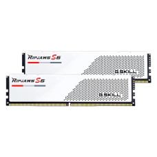 Модуль пам'яті для комп'ютера DDR5 32GB (2x16GB) 6000 MHz Ripjaws S5 White G.Skill (F5-6000J3238F16GX2-RS5W) Модуль пам'яті для комп'ютера DDR5 32GB (2x16GB) 6000 MHz Ripjaws S5 White G.Skill (F5-6000J3238F16GX2-RS5W)