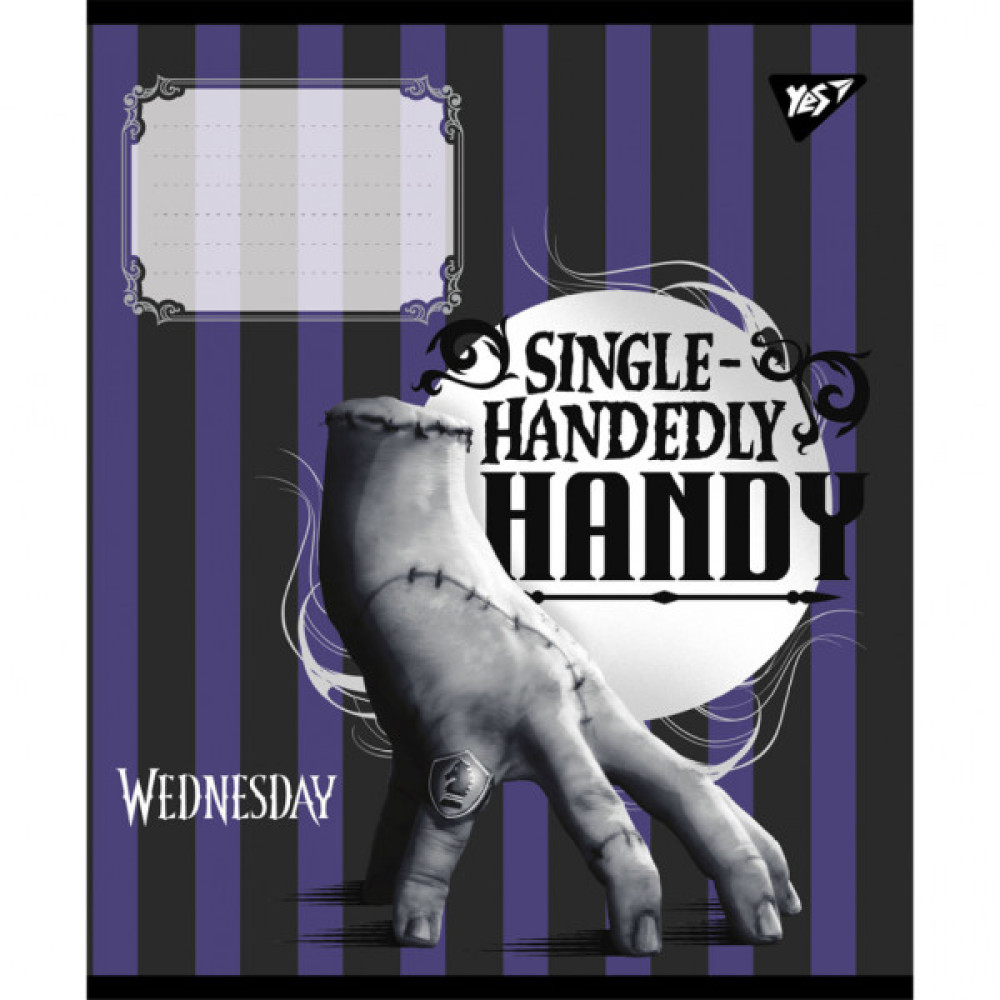 Зошит Yes Wednesday Таємничі уроки А5 24 аркуша лінія (768274)