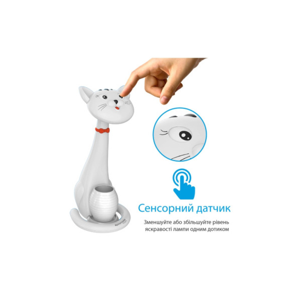 Настільна лампа Promate tom.white