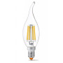 Лампочка Videx Filament C37Ft 6W E14 4100K 220V (VL-C37Ft-06144) Лампочка Videx Filament C37Ft 6W E14 4100K 220V (VL-C37Ft-06144)