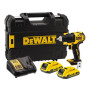 Дриль-шурупокрут DeWalt безщітковий XR Li-Ion 18В акб 2х2А·год 65Нм 450-1650об·хв патрон 13мм ЗП кейс додаткова рукоятка 1.1кг Дриль-шурупокрут DeWalt безщітковий XR Li-Ion 18В акб 2х2А·год 65Нм 450-1650об·хв патрон 13мм ЗП кейс додаткова рукоятка 1.1кг