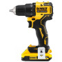 Дриль-шурупокрут DeWalt безщітковий XR Li-Ion 18В акб 2х2А·год 65Нм 450-1650об·хв патрон 13мм ЗП кейс додаткова рукоятка 1.1кг Дриль-шурупокрут DeWalt безщітковий XR Li-Ion 18В акб 2х2А·год 65Нм 450-1650об·хв патрон 13мм ЗП кейс додаткова рукоятка 1.1кг