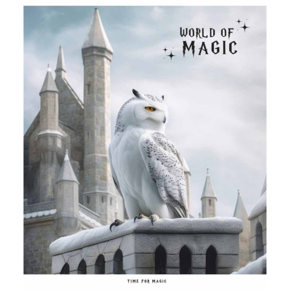 Зошит Школярик World of Magic 96 аркушів клітинка (096-3431K)