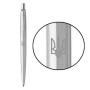 Ручка кулькова Parker JOTTER 17 UKRAINE SS CT BP Трезубец білий (16132_T001w) Ручка кулькова Parker JOTTER 17 UKRAINE SS CT BP Трезубец білий (16132_T001w)