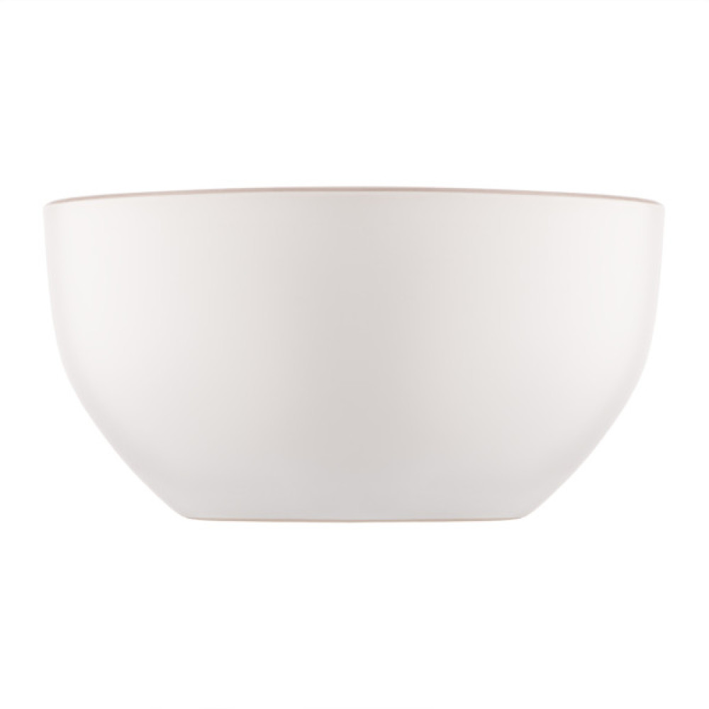 Салатник Ardesto Asti 670мл, 14.2см, кераміка, біло-бежевий (AR1414AB)