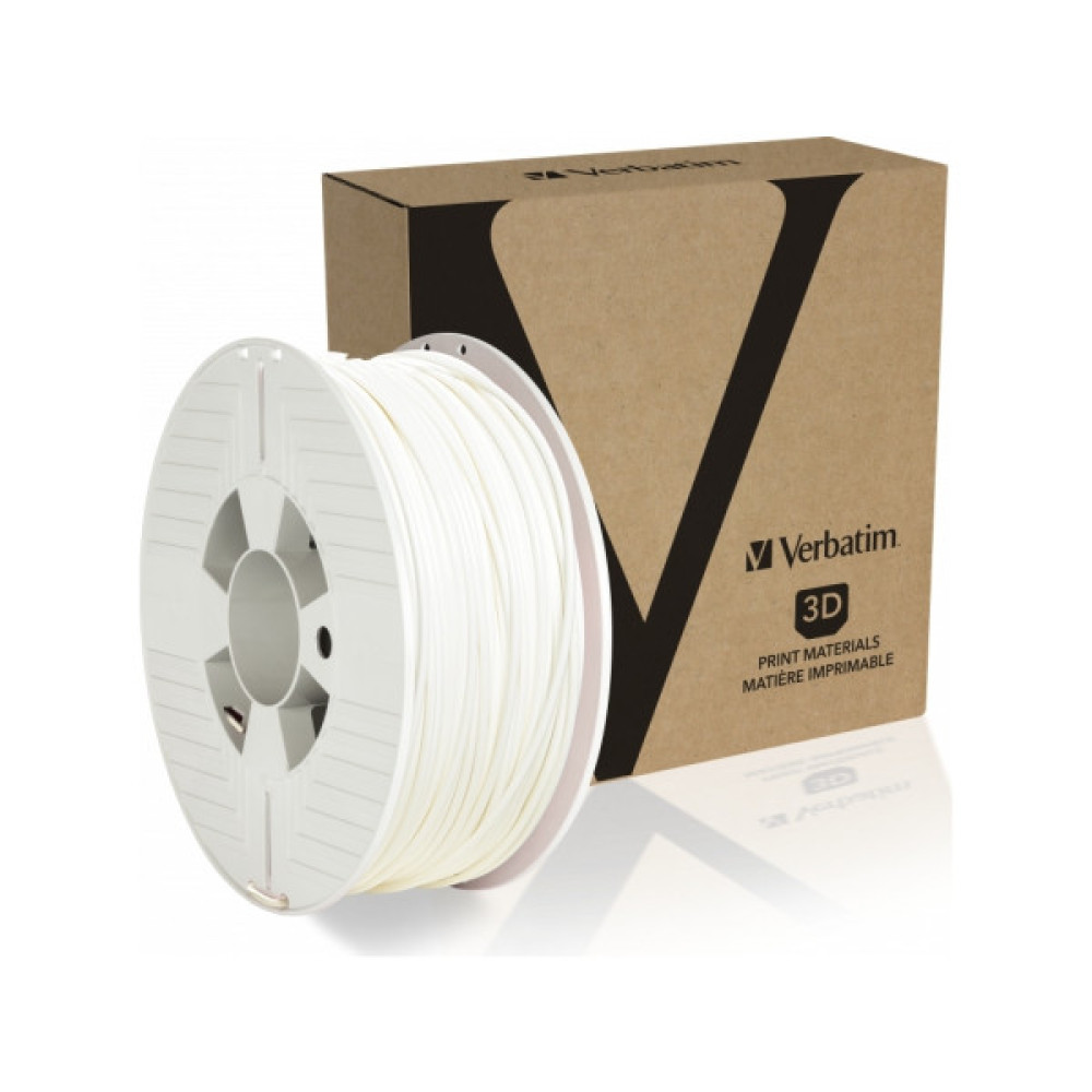 Пластик для 3D-принтера Verbatim PETG, 2,85 мм, 1 кг, white (55058)
