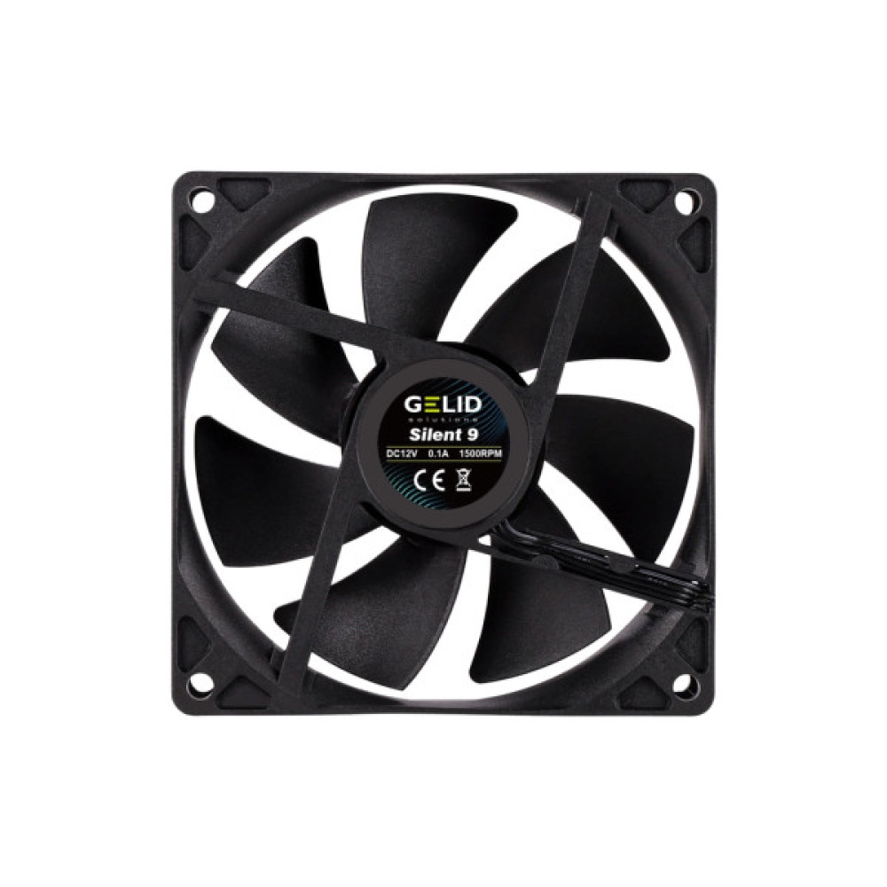 Кулер до корпусу Gelid Solutions Silent 9 Black 90 mm (FN-PX09-16)