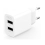 Зарядний пристрій XO L109 12W 2xUSB-A White (L109_White) Зарядний пристрій XO L109 12W 2xUSB-A White (L109_White)
