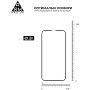 Скло захисне Armorstandart Pro 3D Apple iPhone 13 / 13 Pro Black (ARM60264) Скло захисне Armorstandart Pro 3D Apple iPhone 13 / 13 Pro Black (ARM60264)