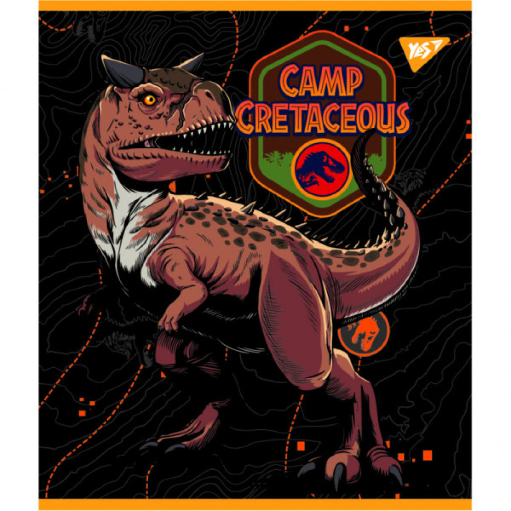 Зошит Yes А5 Jurassic world 12 аркушів лінія (766805)