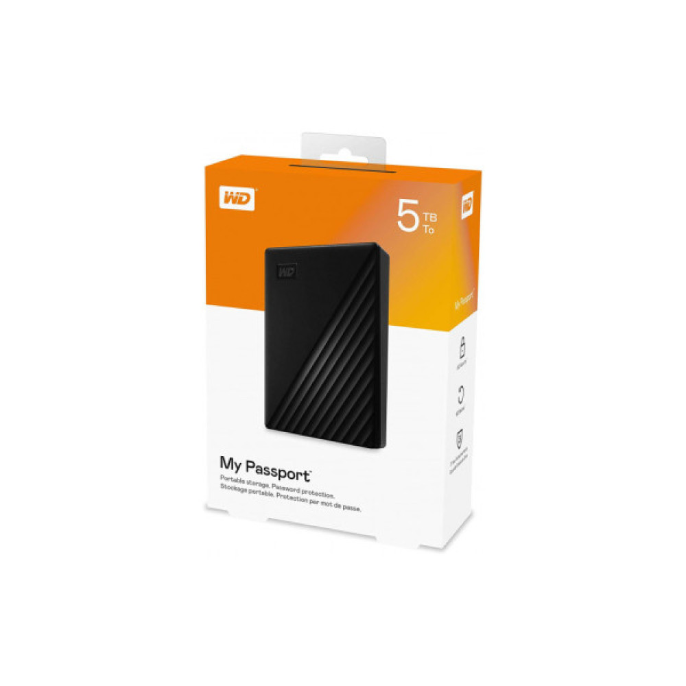 Зовнішній жорсткий диск 2.5" 5TB WD (WDBPKJ0050BBK-WESN)