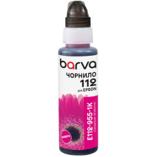 Чорнило Barva Epson 112 100мл, Pigm. Magenta, флакон OneKey (E112-955-1K)