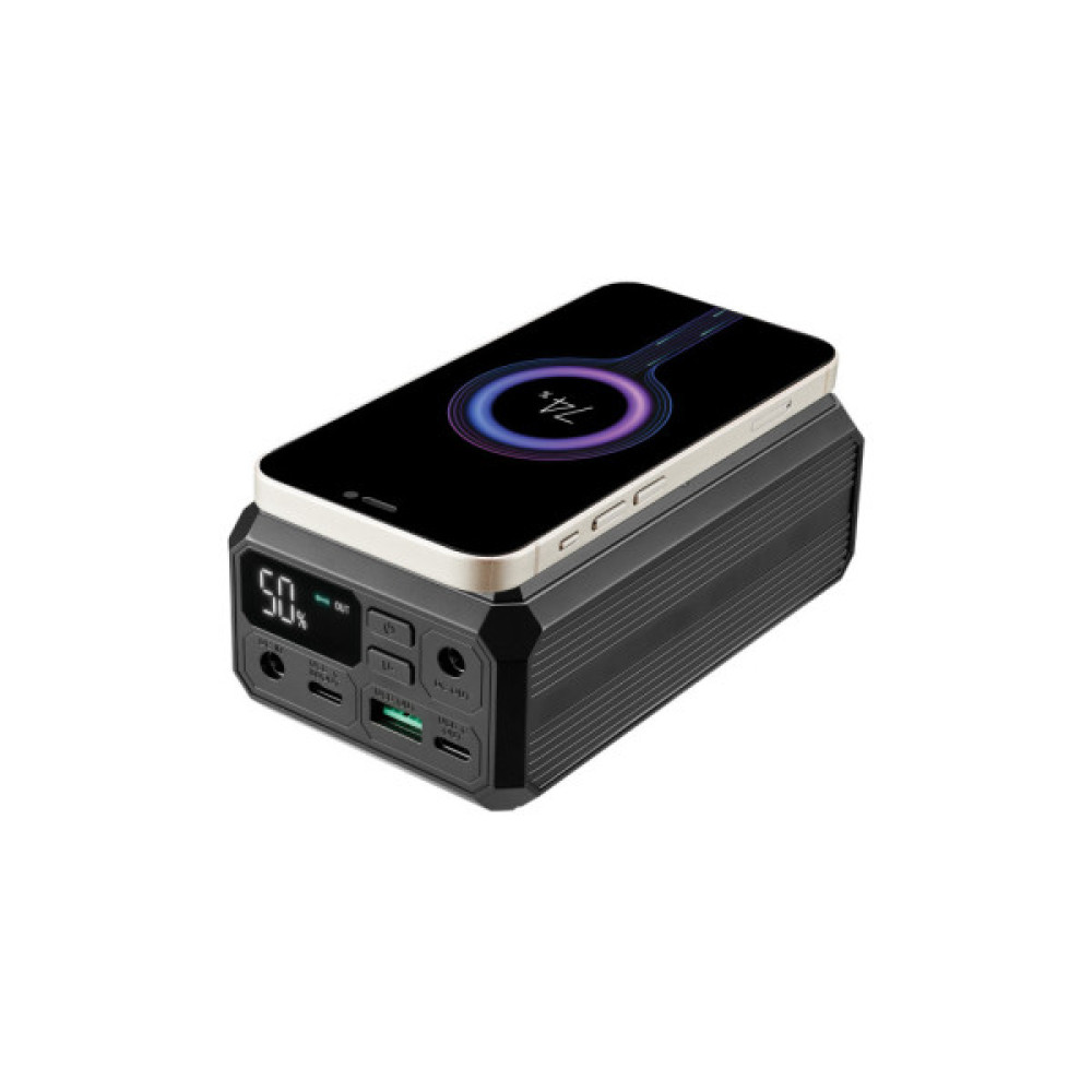 Батарея універсальна Sandberg 27000mAh Laptop DC12-24v 84W, PD/100W, QC/3.0, QI/10W, PowerThrough (421-13)