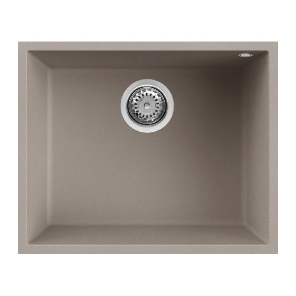 Мийка кухонна Elleci Q 105 under top tortora 43