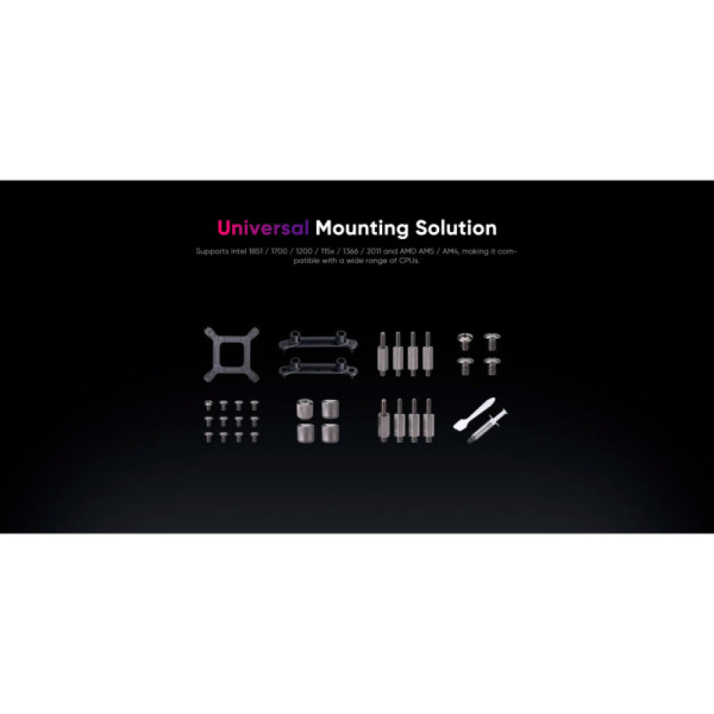 Система рідинного охолодження 1stPlayer X-360-WH