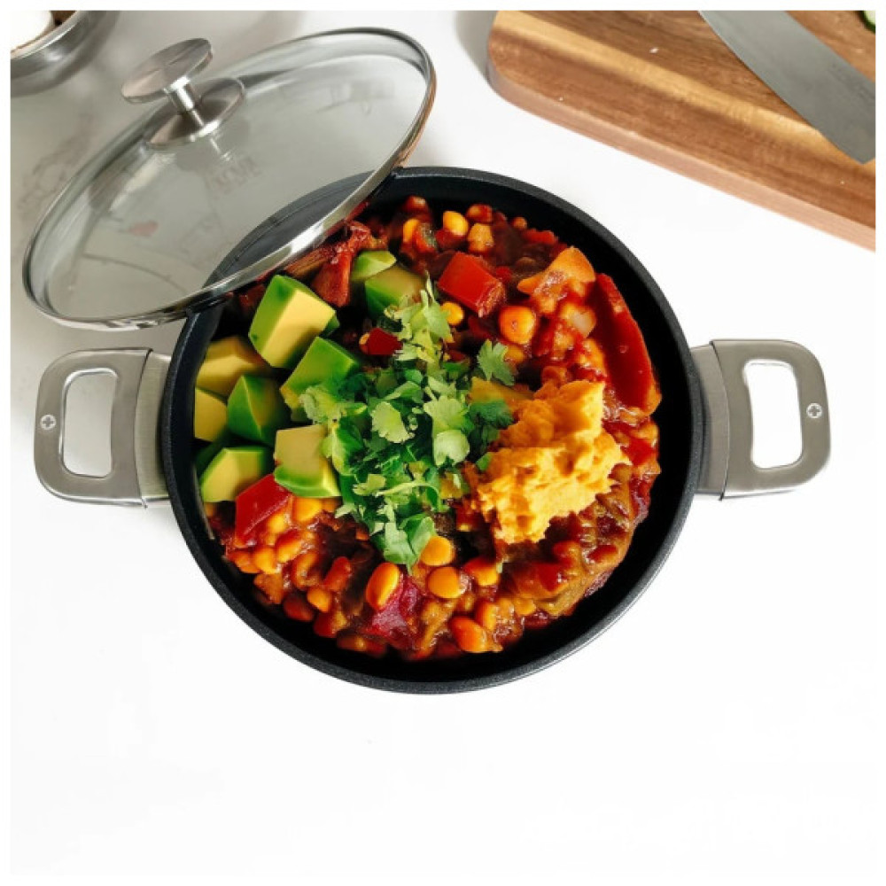 Каструля Swiss Diamond CXD Induction з кришкою 24 см 5,2 л (CXD6124ic)