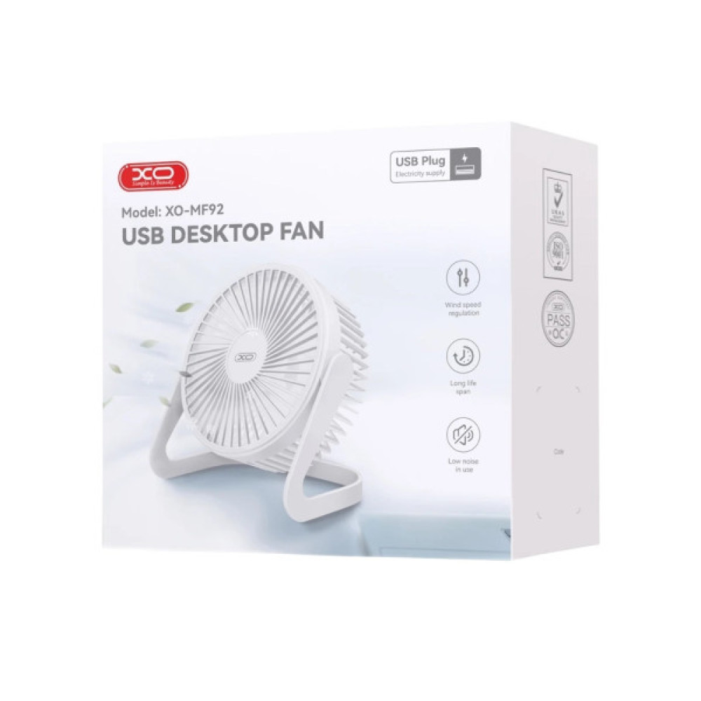 Вентилятор XO Air/fan accum XO 5 Вт MF92 white (MF92.white)