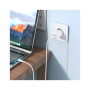 Зарядний пристрій BOROFONE BA68A Glacier USB + cable USB to USB-C 10.5W White (6974443385731) Зарядний пристрій BOROFONE BA68A Glacier USB + cable USB to USB-C 10.5W White (6974443385731)