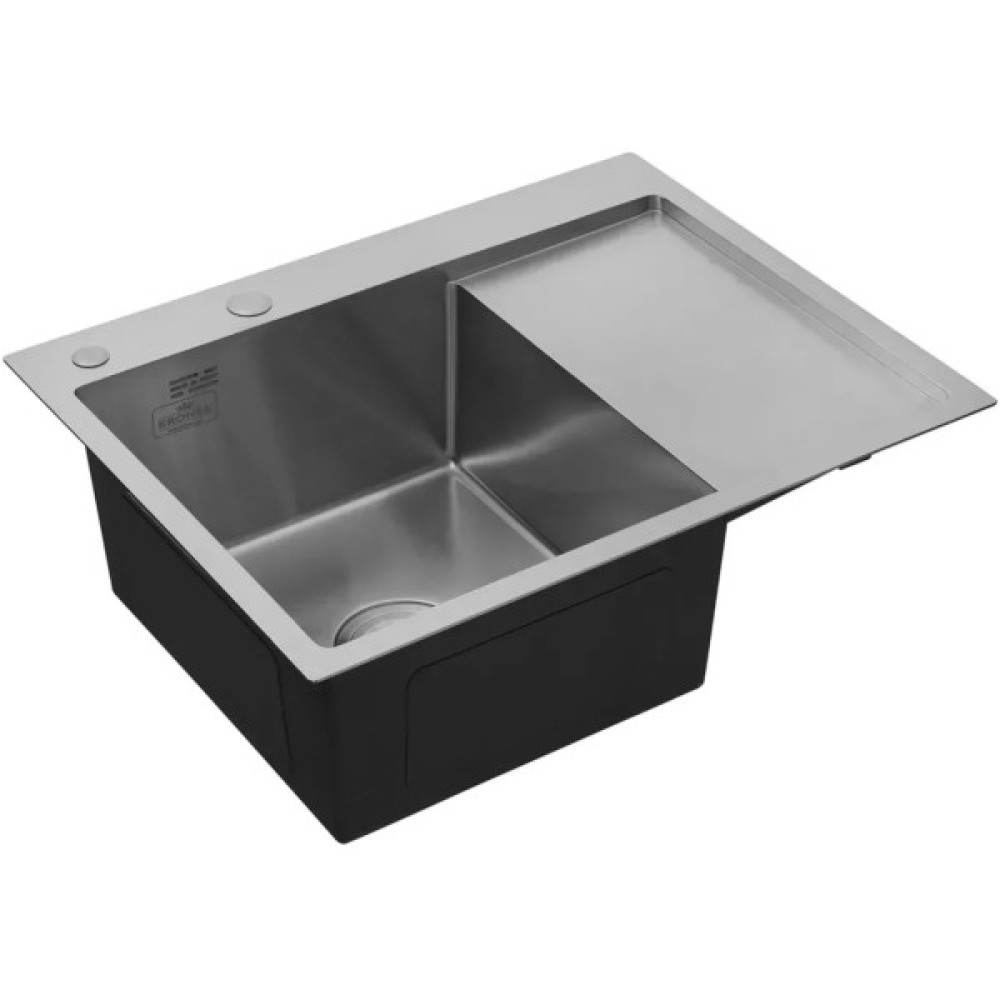 Мийка кухонна Kroner Geburstet-6350LHM (CV031320)