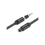 Кабель мультимедійний Optical Toslink 3.0m black Vention (BAEBI)