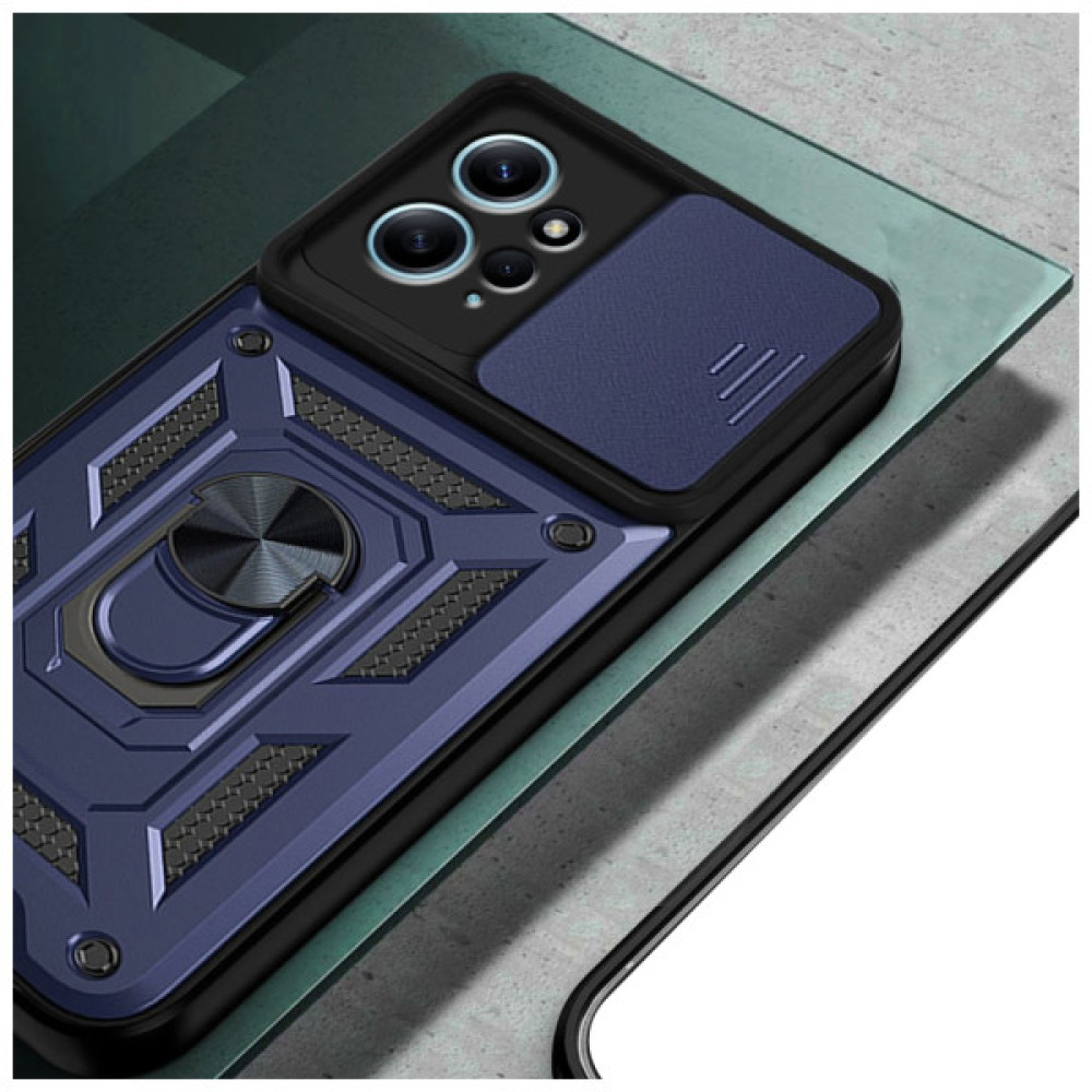 Чохол до мобільного телефона BeCover Military Xiaomi Redmi Note 12 4G Blue (709156) Чохол до мобільного телефона BeCover Military Xiaomi Redmi Note 12 4G Blue (709156)